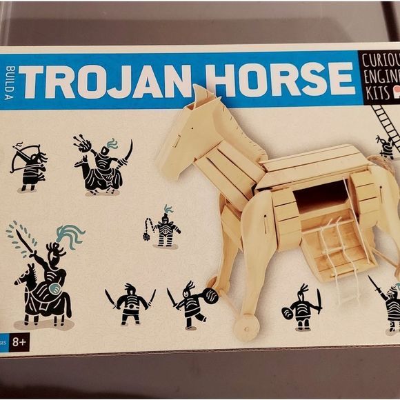 Toys Build A Trojan Horse Kit Curious Engineer Kit Brand New In Box